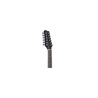 Stagg SA40MJCFI/12-BK Mini-Jumbo Electro-Acoustic 12-String Concert Guitar w/Fishman Preamp image 4