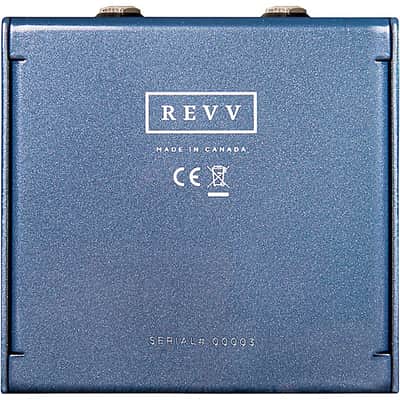 Revv  Amplification Shawn Tubbs Signature Tilt Overdrive/Boost Effects Pedal 2024 - Charcoal Blue Sparkle image 2