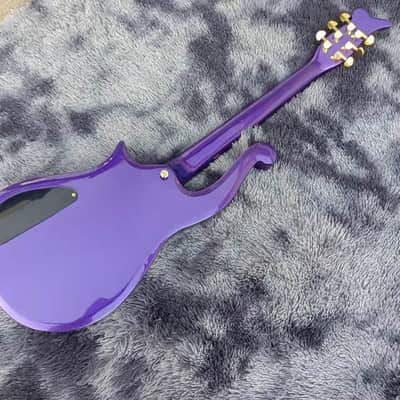 Custom Made Prince Cloud Guitar in Purple image 2