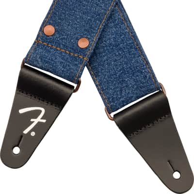 Fender X Wrangler Denim Strap - Indigo image 3