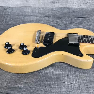 Gibson Les Paul Junior 1957 TV Yellow w/ Added Neck Humbucker image 3