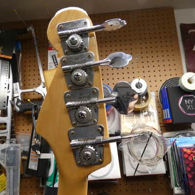 Fender Jazz Bass 1975 - Natural - Ash Body image 15