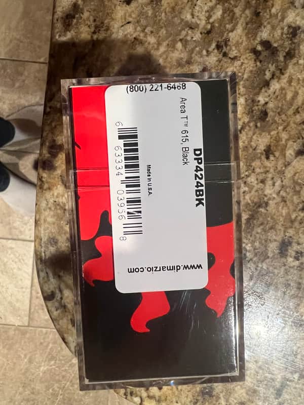 DiMarzio DP242BK Area T 615 Telecaster Pickup 2010s - Black image 1