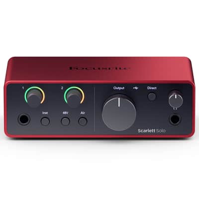Focusrite Scarlett Solo USB Audio Interface (4th Gen) (Demo Deal) image 1