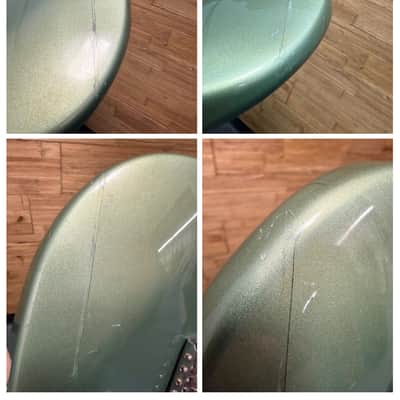 Fender Standard Stratocaster Guitar-2004- MIM- Sage Green Metallic - 8lbs 1oz image 23