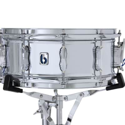 British Drum Co. BB-14-60-SN Bluebird Series Chrome Over Brass Snare. 6" x 14" image 10