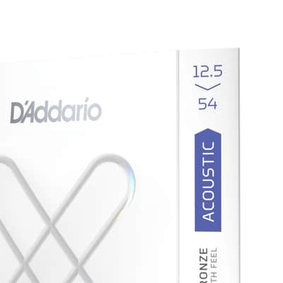 D'Addario XSAPB1256 Acoustic XS Phosphor Bronze Strings Light Top/Med Bott 12-56 image 2
