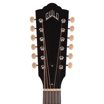Guild F-412 12-String Acoustic Guitar Natural image 6