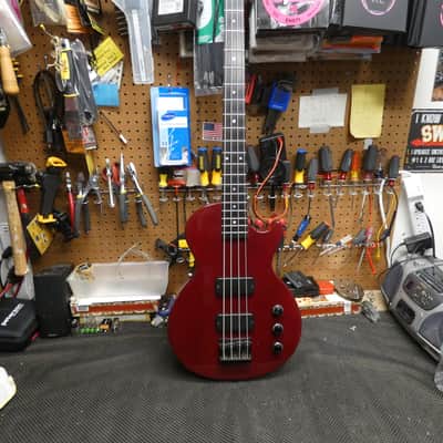Gibson LPB1 Les Paul Bass 1991 - Cherry Red image 2