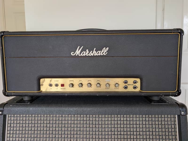 Marshall JMP 50 from 1974 Valve / Tube Guitar Amplifier Head image 1