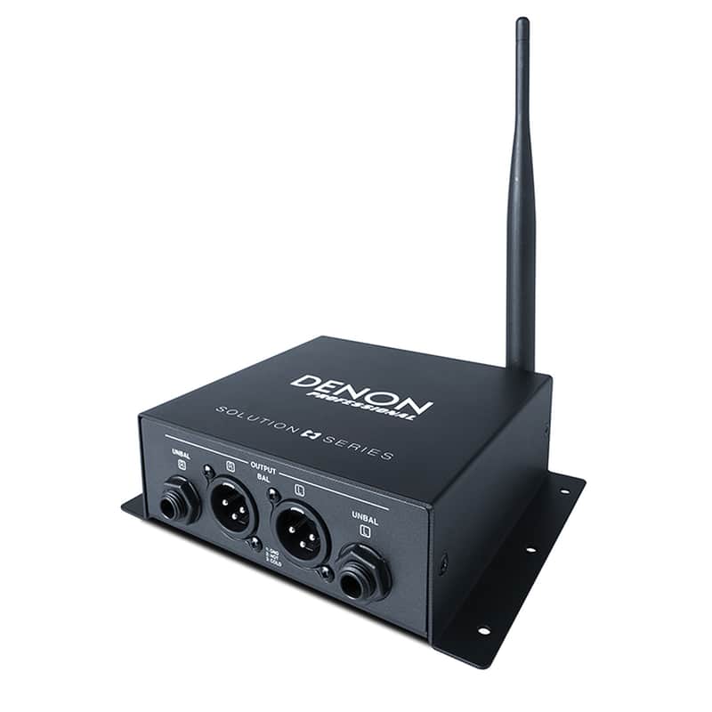 Denon Professional DN-202WR Pro Audio DJ Wireless Audio Receiver image 1