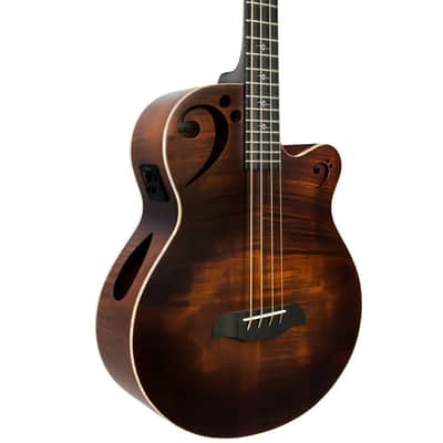 Sawtooth Acoustic-Electric Bass Guitar - Designed w Rudy Sarzo Bild 3