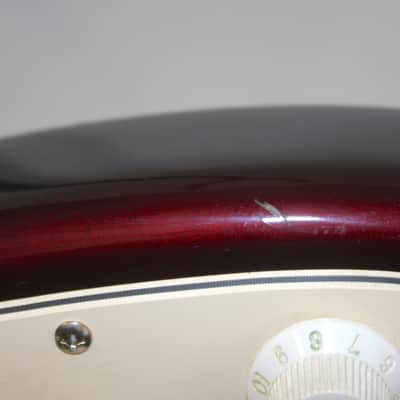 2006 Fender Standard Stratocaster Made in Mexico Midnight Wine W/Hard Shell Case image 18