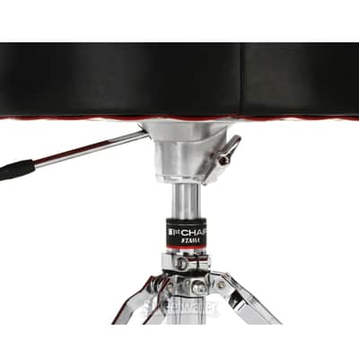 Tama HT850BC 1st Chair Round Rider XL Hydraulix Cloth Top - Black image 5