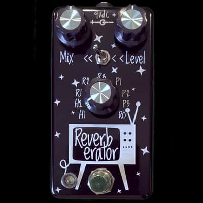 Dr. Scientist Mini Reverberator🎶9 Excellent Sounding Reverb Algorithms In A Compact Box! TV Deep Purple Sparkle Finish image 2