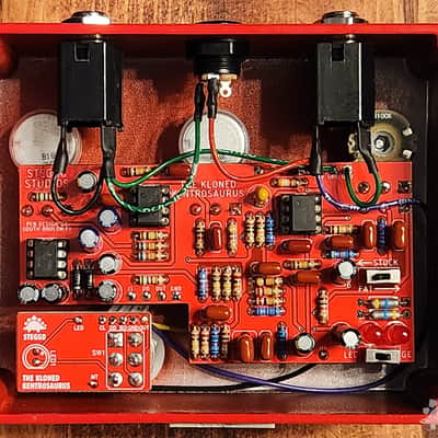 Steggo Kloned Kentrosaurus - Klon-like Pedal - NOS Germanium Diodes image 2