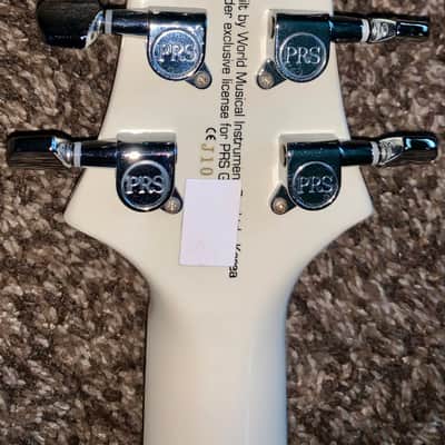 PRS SE white single cut electric guitar white made in Korea image 8