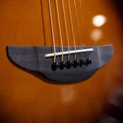 Yamaha APXT2 3/4-Size Thin-Line Cutaway Acoustic/Electric Guitar - Old Violin Sunburst with Gig Bag image 11