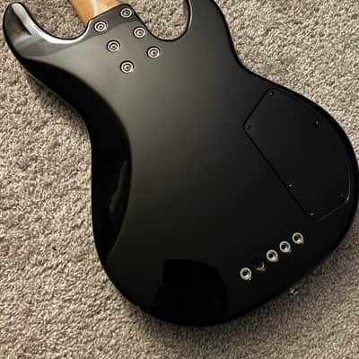 Left handed 5 string G&L L-2500 Blueburst USA made image 5