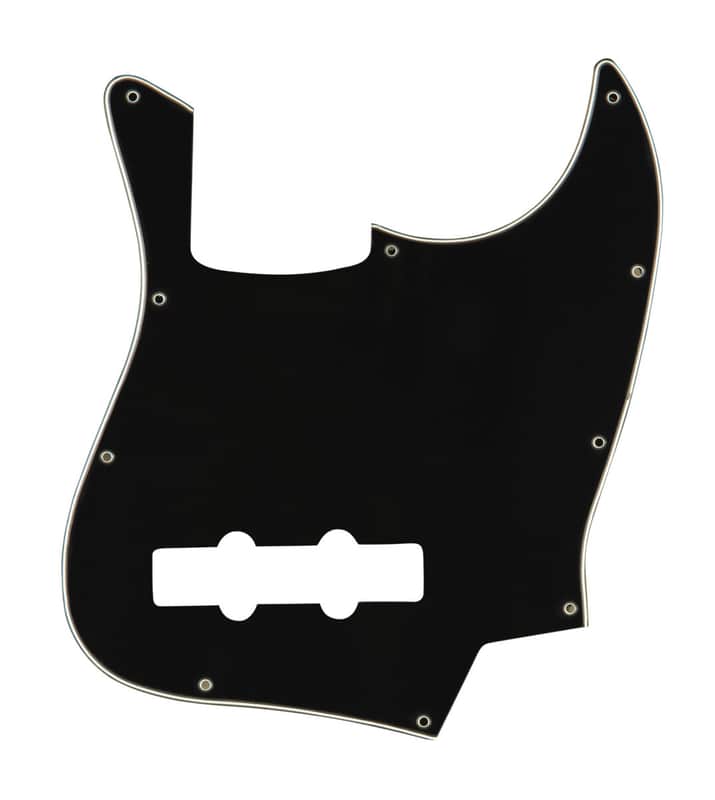 Stagg Pickguard Bass Electric JB Black 3Ply image 1