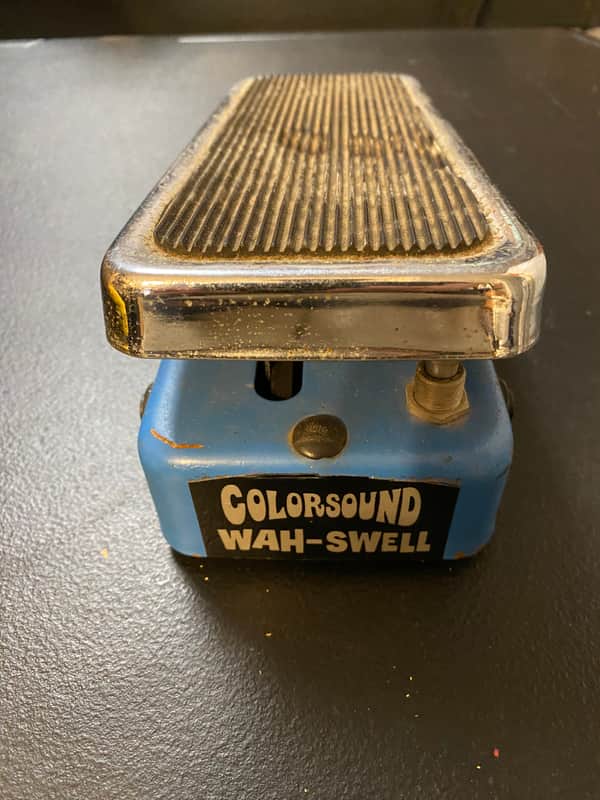 Colorsound Wah-Swell 1970’s - Blue image 1
