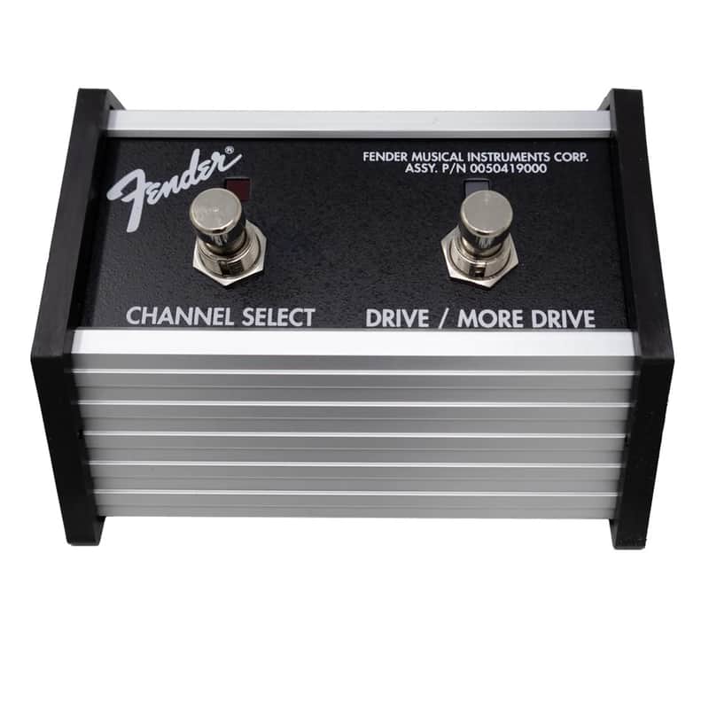 Fender 005-0419-000 2-Button Channel / Drive Footswitch with 1/4" Jack image 1