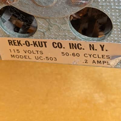 Rek-O-Kut, N-33H with Pickering V-15/AC-2 Cartridge For Local Pick Up in Milwaukee, WI image 13