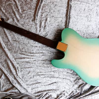 GB Liuteria Traditional tele green chameleon image 9