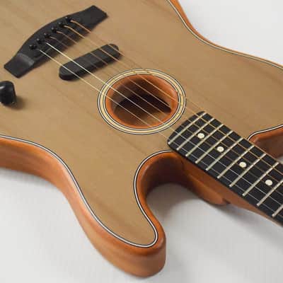 Fender Acoustasonic Telecaster Ebony Fingerboard Acoustic-Electric Guitar - Sonic Gray image 6