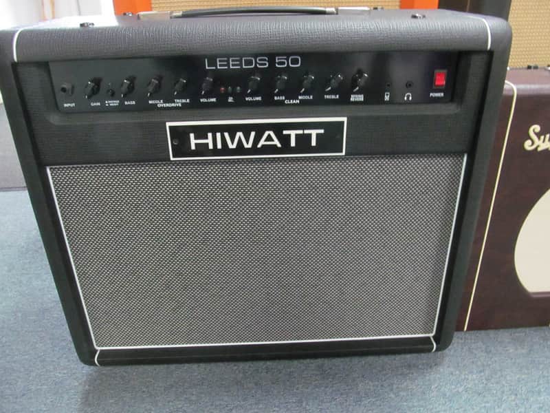 Hiwatt Leeds 50R 50 Watt 2 Channel 1x12" Reverb Guitar Amplifier Combo image 1
