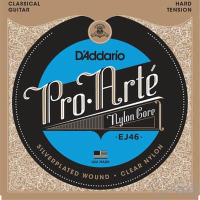D'Addario EJ46 Pro Arté Hard Tension Nylon Classical Guitar Strings image 2
