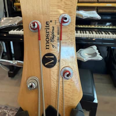 Mosrite 350 Stereo Bass '70s Burgundy image 4