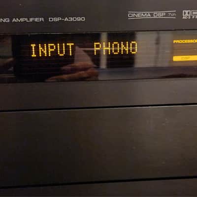 Yamaha Yamaha DSP-A3090 Digital Sound Field Processing Amplifier 1996 - Black metal image 2