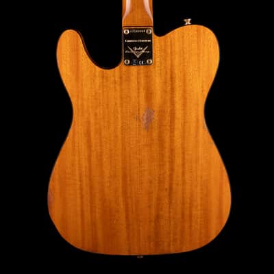 Pre Owned Fender Custom Shop Limited Edition Bow Tie Telecaster Custom Relic Black with OHSC image 9
