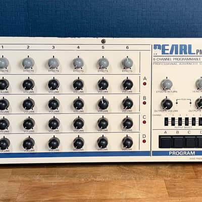 Pearl PM-66 6-Channel Programable Mixer [Extremely Rare!]