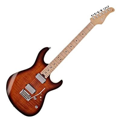 Cort G290 Fat Electric Guitar - Antique Violin Burst image 2