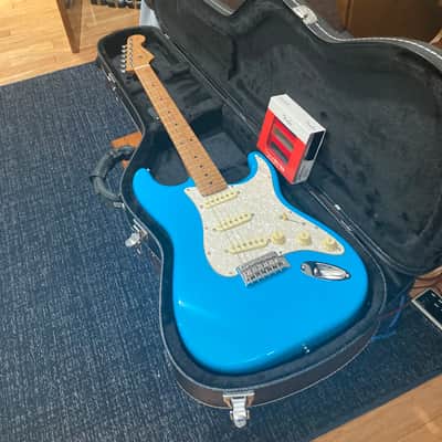 Fender Stratocaster 6.5 lbs. PC Miami Blue Roasted Maple Neck Fender 57/62 Pickups image 10