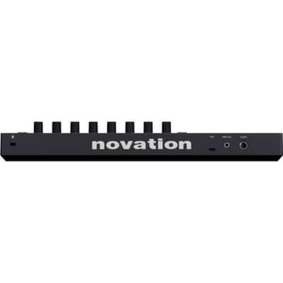 Novation Launchkey Mini 25 MK4 USB MIDI Keyboard Controller (25 Mini Keys) Bundle with Auray FP-P1L Universal Piano-Style Sustain Pedal and Hosa Mid-310 Black 10 ft. Midi cable image 7