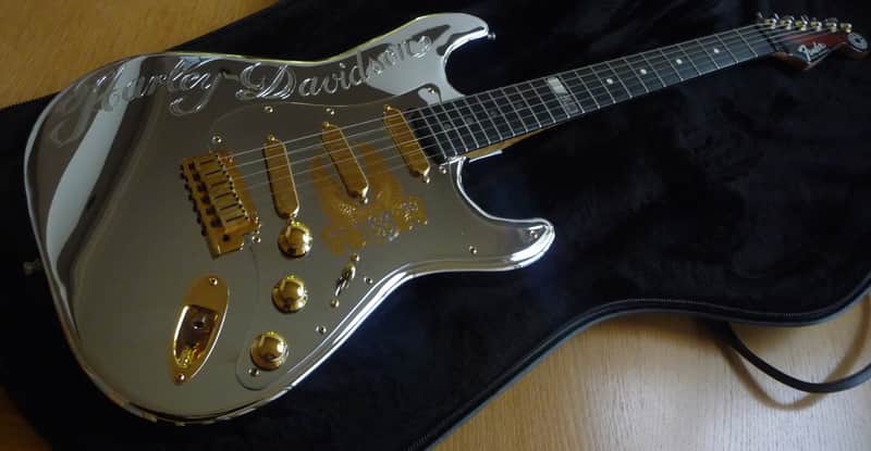 Fender Custom Shop Harley Davidson Stratocaster Chrome 1994 image 1