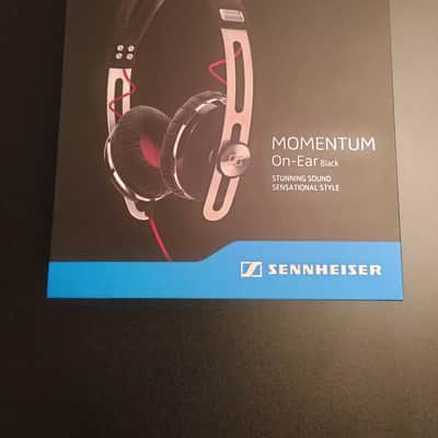 Sennheiser M2-AEI-BLK Momentum 2 Over-Ear Closed-Back Headphones - Black image 3
