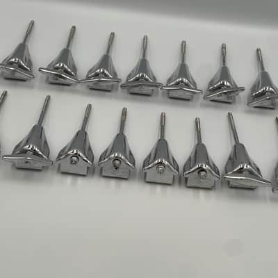 1980's (15) Premier Bass Drum Tension Rods & Claws T-rods XPK Projector image 9