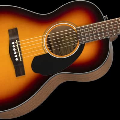 Fender Classic Design CP-60S Parlour Sunburst Acoustic Guitar image 5