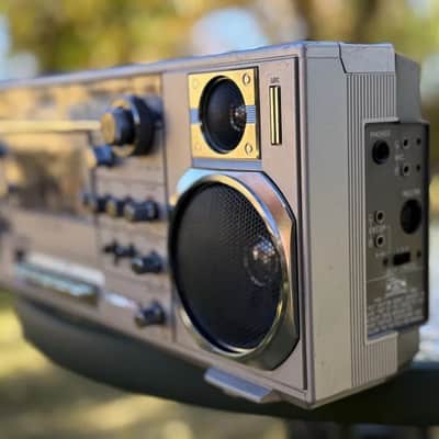 Sanyo M-7900K Rare Vintage Cassette Boombox Getto blaster Serviced Warranty image 5