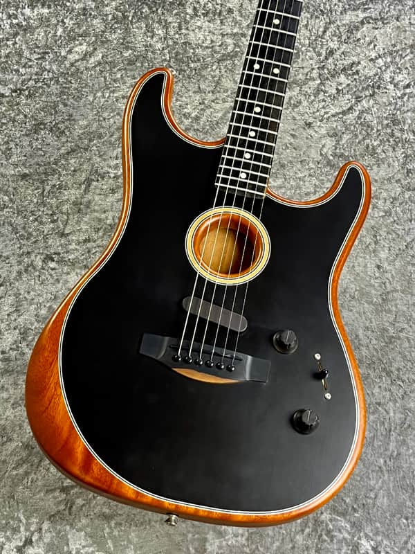 Fender USA American Acoustasonic Telecaster (2020’USED) -Black-