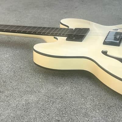 2004 Epiphone DOT Studio Electric Guitar Alpine White image 8