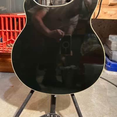 Rickenbacker 365 NS Jetglo super rare black! image 14