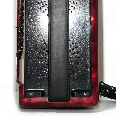 Weltmeister Stella 32 Bass Lightweight Piano Accordion for Beginners Children Kids, made in Germany Small Accordian with New Straps, 2736 image 9