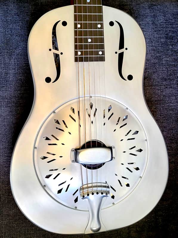 National Reso-Phonic Raw Steel SQUARENECK 2023 - IN STOCK NOW! image 1