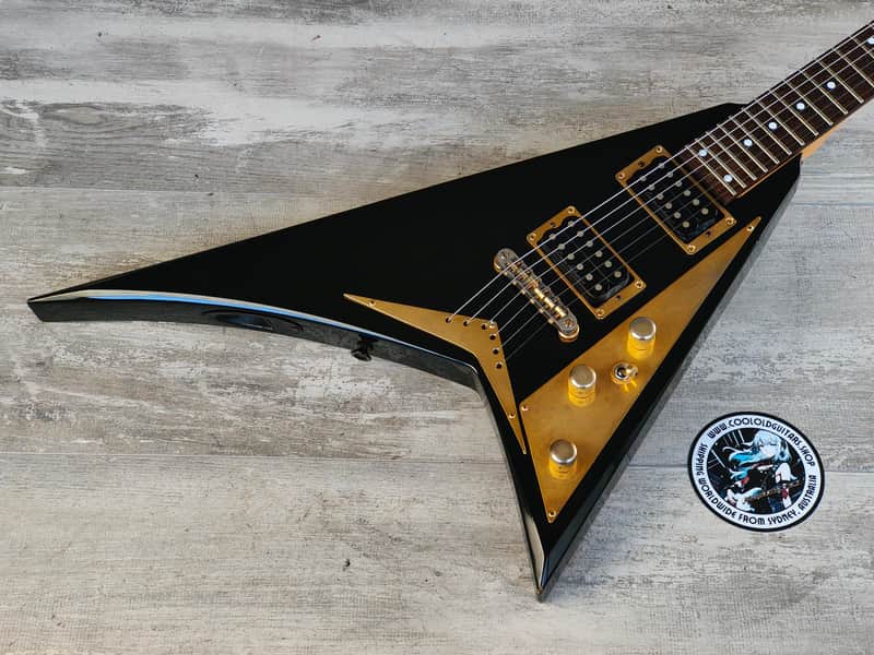 1996 Grover Jackson Japan RR.A-58 Randy Rhoads Flying V (Black