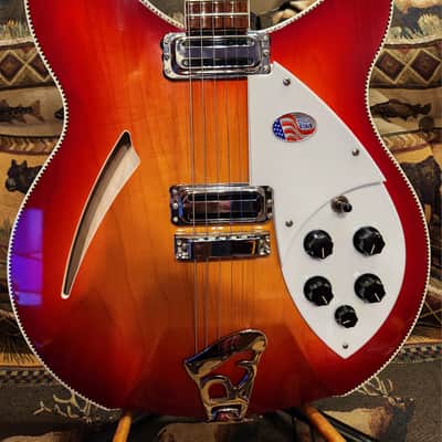 Rickenbacker '60's style WB Checkerboard bound Limited Edition 1 of 30 made image 2